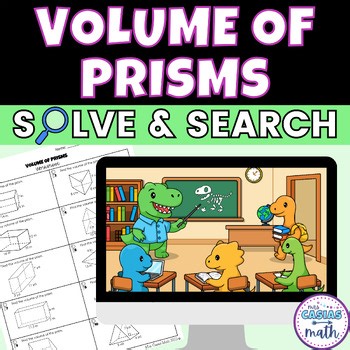 Volume of Rectangular and Triangular Prisms Digital Activity and Worksheet