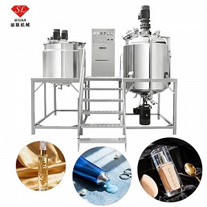 [Hot Item] Fixed Type Heating Homogenizer Cosmetic Cream Ointment Mayonnaise Toothpaste Vacuuum Eumlsifier Mixer Stirring Blender Machine
