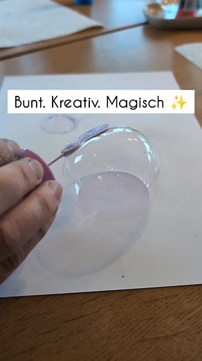 3.5K views · 601 reactions | Malen mit Seifenblasen Ein kreativer...