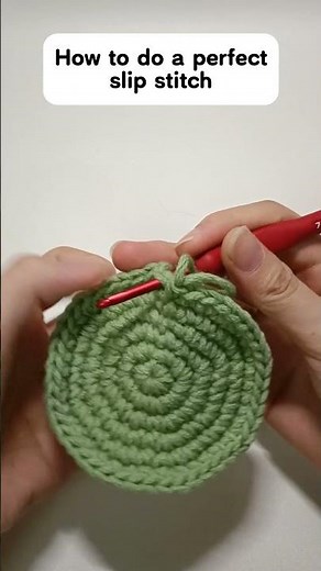 The perfect Slip Stitch | Crochet tips for beginners