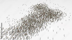 tonga map. Group of people walk and create a map of tonga.