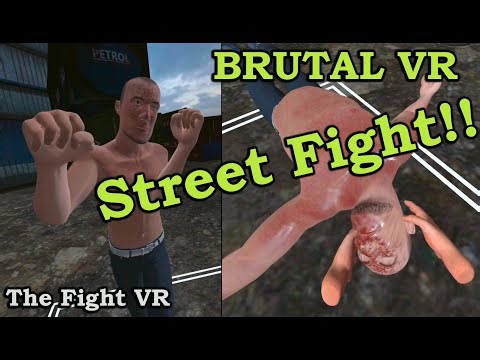 VR Brutal Street Fight [The Fight] in Oculus Quest 2 / This boxing game made by 1 developer