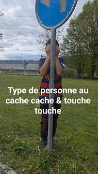 type de personne au cache cache & touche touche. #humour #drôle