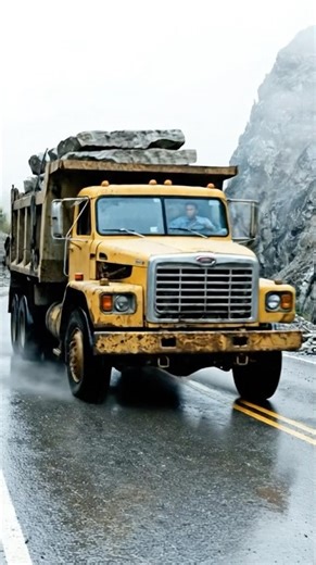 Truck Almost Tips Off Cliff When Suspension Bottoms Out 😱