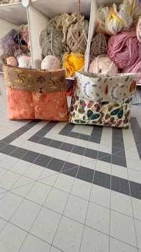 I Made the CUTEST Quilted Basket 🧵✨ (So Satisfying!) #sewingprojects #sewinginspiration#diysewing