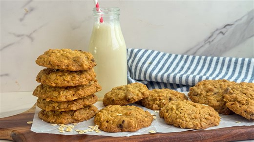 Old-fashioned oatmeal chocolate chip cookies recipe