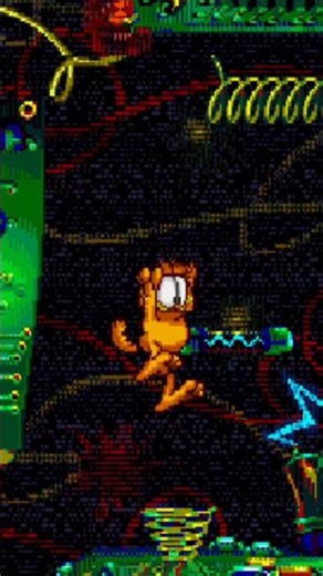 Garfield Retro Sega Gaming