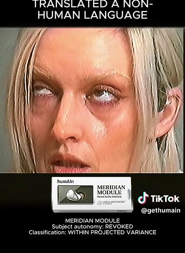 Leaked footage of Meridian Module Testing #fyp #foundfootage #analog #humAIn