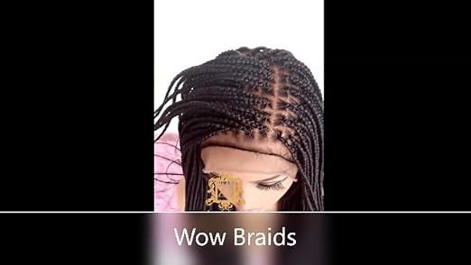 Knotless handmade box braid wig by Wow Braids