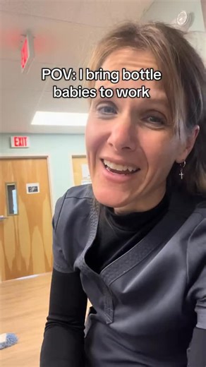 Mindy Sue Price | When I bring bottle babies to work… #veterinarian #vetmed #vettech #sheep #bottlelamb | Instagram