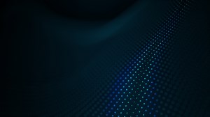 Download Dark technology digital art glow blue dots wave for free