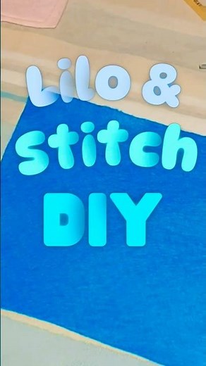 🌺 How To Make Stitch Ears & Tutu Skirt 💙 | Part 2 🧵✨️#lilostitch #diy #summeronshorts
