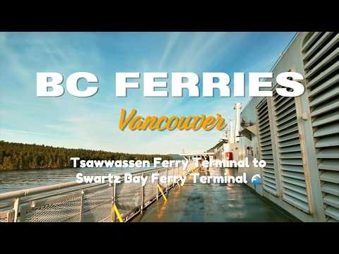 BC Ferries Vancouver to Victoria 🚢 | Full Walking Tour (All Decks) 4K