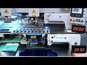 JACK J6 Automatic Pocket Sewing Machine | Cut Pocket Automation Demo | Balaji Sewing