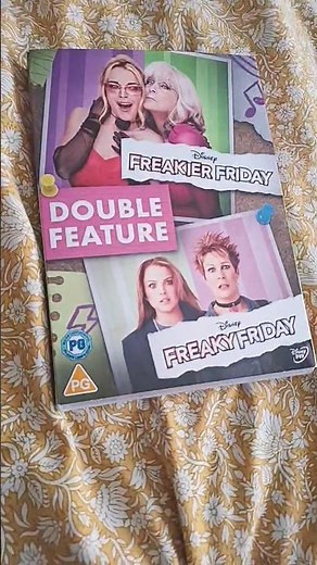 Freaky Friday Double Feature DVD UK Gift #freakierfriday #disney #Jamieleecurtis #lindsaylohan