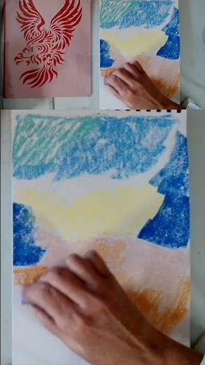 Sin Saber Dibujar! Pinta un Águila Realista con Plantilla y Goma