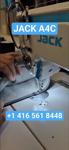 Jack A4C Automatic Direct Drive Industrial Lockstitch Sewing Machine #canada #sewing #sewingmachine