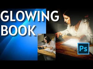 How to Make Glowing Book Effect in Photoshop