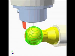 Making sphere on a milling machine 2