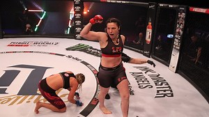 Another "KO" for Kavanagh?👊 Sinead Kavanagh will be looking for the knockout punch once again, when she takes on Sara Collins at the 3Arena! 🇮🇪 #Bellator299 | Sat, Sept 23 | Virgin Media Sport | Bellator Europe