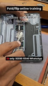 5.6K views · 155 reactions | Samsung fold and flip online course available 93590 15545 #onlinemarketing #onlinemobiletraining #onlinesupport | Vfix | Facebook