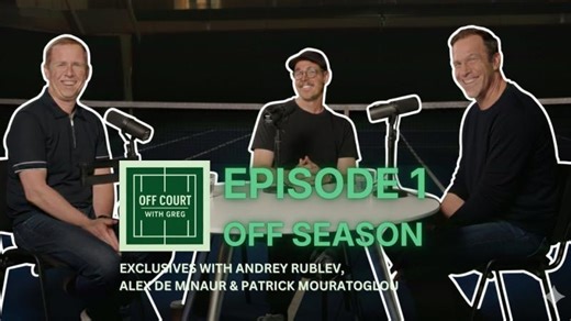 What the Off-Season Looks Like: With Rublev, De Minaur Mouratoglou | Off Court with Greg Ep. 1 | Greg Rusedski