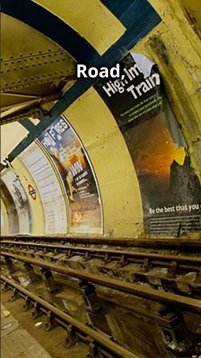 Hidden Ghost Stations of the London Underground #railway #history #london #ghoststations #fyp