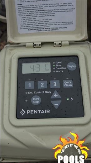 Pentair SuperFlo VST Variable Speed Pump - HOW TO #pools #summer #pumptalk