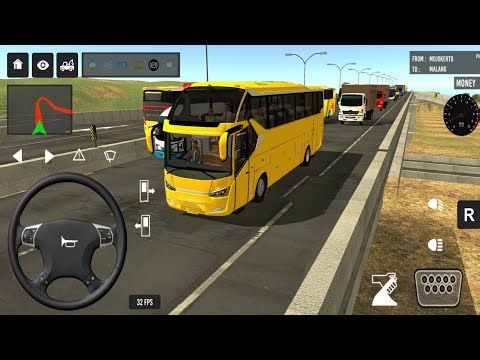 euro coach bus simulator 🫢🚌 || new coach bus simulator part 133 Android gameplay