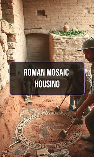 2000-Year-Old Roman Villa Reveals Their Genius Housing Hack #history #archaeology #facts