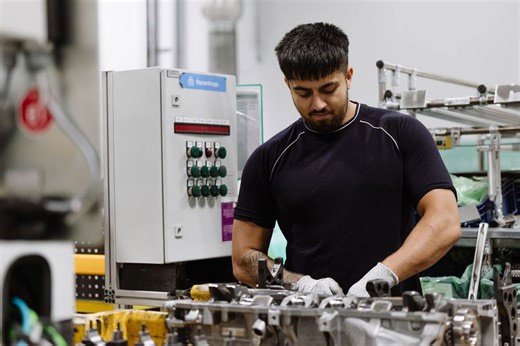 Inside Jaguar Land Rover factory as video shows work back underway after cyber attack