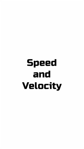 Speed vs Velocity: Understanding the Difference