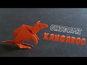 How to make an Origami Kangaroo