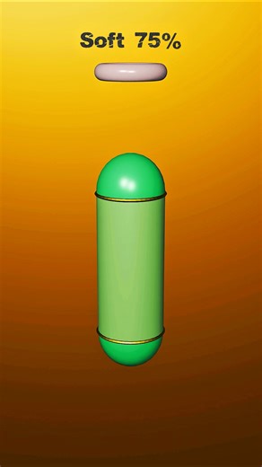 0% vs 100% Soft Body Cylinder Destruction Test