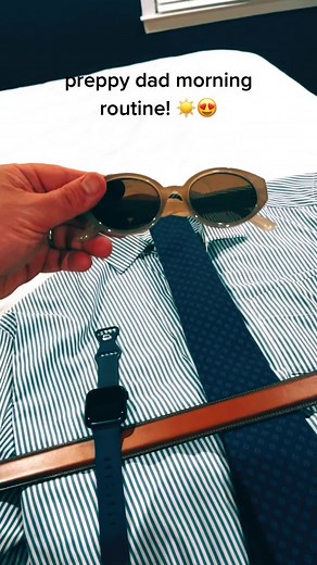 preppy dad morning routine!! || #preppy #fypシ #fyp #vsco 🤍💫