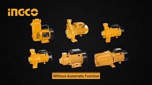 5.9K views · 31 reactions | ET L'EAU FAIIIIT ZOOOOOOUUUUUUUU LORSQU'ELLE MONTE: BOOKING OPEN FOR OUR INGCO: 1. PERIPHERAL PUMP 0.5 HP Input power:370W(0.5HP) Max.head:35M Max.flow:35L/min Max.suction:8M Pipe diameter:1"x1" Copper wire motor Copper impeller 0.15m length cable 2. AUTOMATIC PUMP Frequency:50/60Hz Staring pressure:1.5bar Max.current:10A Max.pressure:10bar Pipe diameter:1"x1" Protection degree:IP65 | INGCO Mauritius | Facebook
