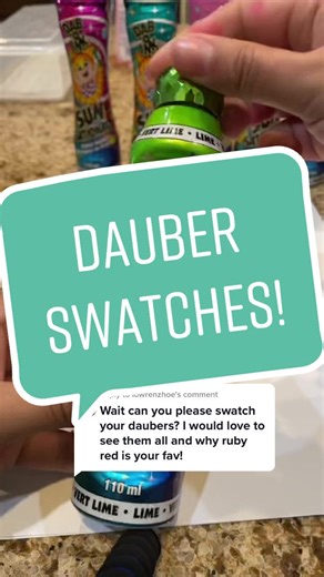 Discover Fun Bingo Daubers Swatch Guide