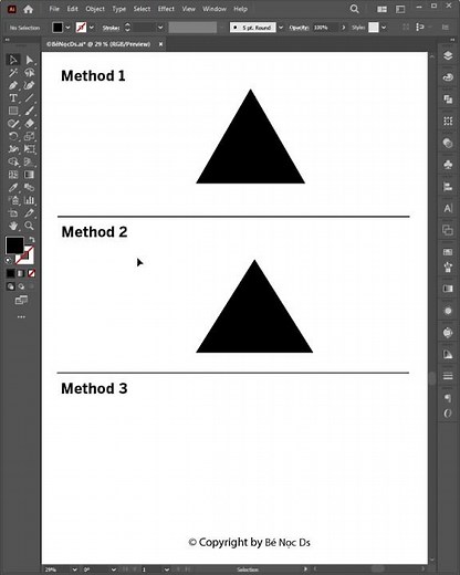 Illustrator Tutorial 2026 | The Top 3 Ways to Create Triangles in Adobe Illustrator #benocds #design
