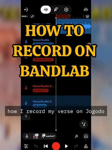 HOW TO RECORD ON BANDLAB #bandlab #record #artsit @Bandlab