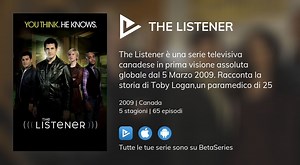 Guarda The Listener in streaming