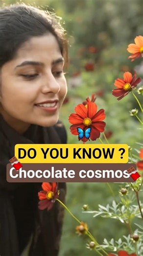 Cosmos atrosanguineus 🌱Do you know ? This plant breaks Botany rules #botanylovers #conceptclarity