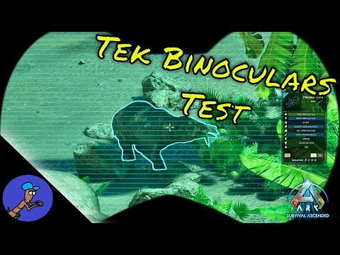 Tek Binoculars Test in ARK Ascended - Unveiling Epic Secrets!” #ARKSurvival #TekBinoculars