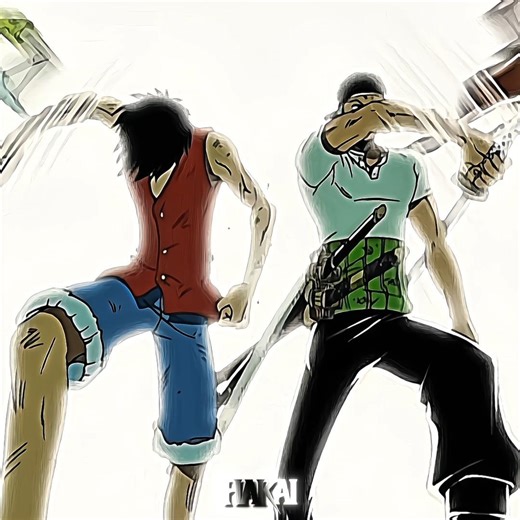 “The world ain’t ready for these two 😈🌍🔥”| #onepiece #luffy #zoro #fight #edit #anime