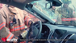 We were proud to be able to support the local Sheboygan Fire Department on their vehicle extrication training this week. This training is important so Sheboygan's first responders can keep our community safe. "We are very fortunate that Acuity has partnered with us and is giving us this opportunity." Michael Romas, City of Sheboygan Fire Chief. | Acuity Insurance