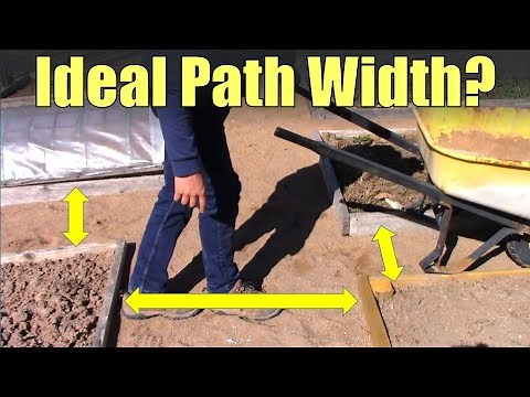 Ideal Path Width for Raised Bed Gardens