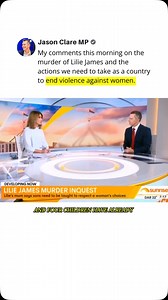 1K views · 172 reactions | My comments this morning on the murder of Lilie James and the actions we need to take as a country to end violence against women. | Jason Clare | Facebook
