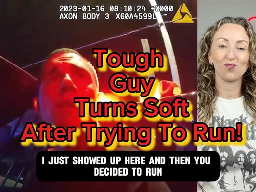 Tough Gangster Turns Soft After Tripping While Trying To Run From Cops! 😳🏃‍♂️💧 this video produced by Network Media LLC and Summer Lovin | Summer Reacts