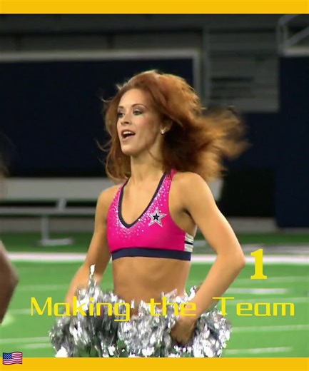 The girl was eliminated because her jaw stiffene while dancing.#DCCMakingTheTeam#DallasCowboysCheerleaders#CheerTryouts#BehindThePomPoms#CheerLife#DanceAudition#CheerDrama#TrainingToPerform#FromDreamToTeam#RealityCheerShow