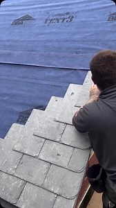 Swept verge detail with mitred back cut, how verges should be done #roofer #verge #slateroof #roofersofinstagram #details | Ryan Edgar Roofing