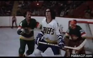 Slap Shot, Hanson Bros. Debut on Make a GIF